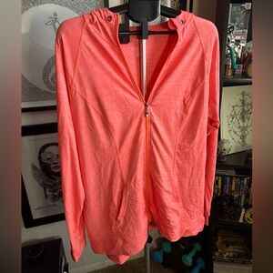 Torrid Coral Zip-Up Hoodie